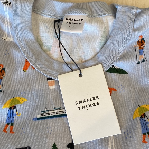 Unisex Seattle Smaller Things Adult Pajama L - Picture 7 of 8
